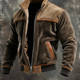 Diego - Chaqueta cálida de rizo