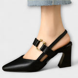 Andrea - Zapatos de tacón alto cómodos y elegantes