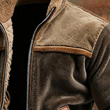 Diego - Chaqueta cálida de rizo