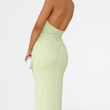 PAULA | VESTIDO MIDI PLISADO