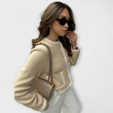 Sofia | Chaqueta clásica de punto con bolsillos