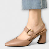 Andrea - Zapatos de tacón alto cómodos y elegantes