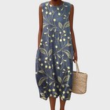 CHRISTINA | VESTIDO INFORMAL CON ESTAMPADO FLORAL