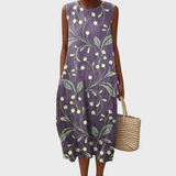 CHRISTINA | VESTIDO INFORMAL CON ESTAMPADO FLORAL