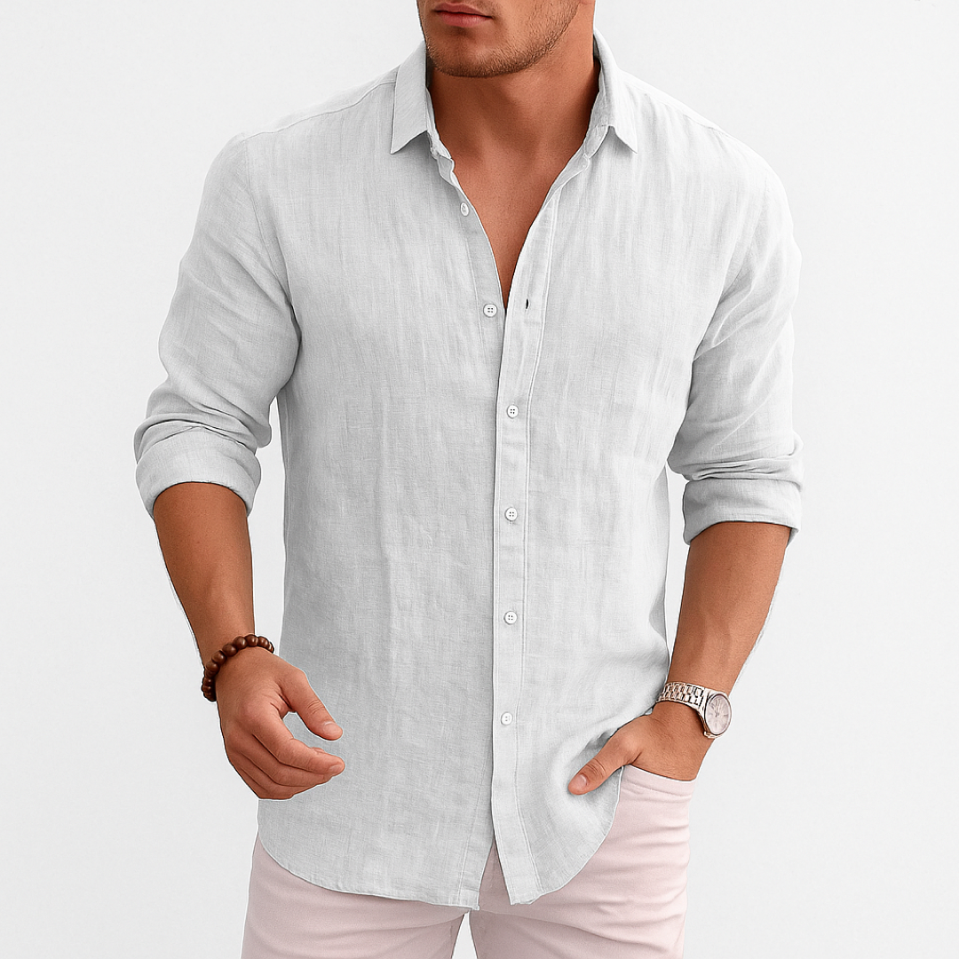 Juan | Camisa esencial de lino 