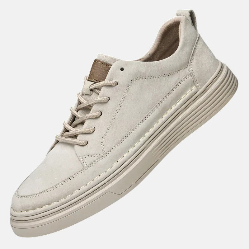 Alvaro | Zapatos con Cordones y Ante en Contraste