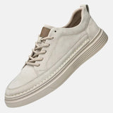 Alvaro | Zapatos con Cordones y Ante en Contraste