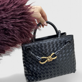 mercedes | Bolsillo Tejida Índigo