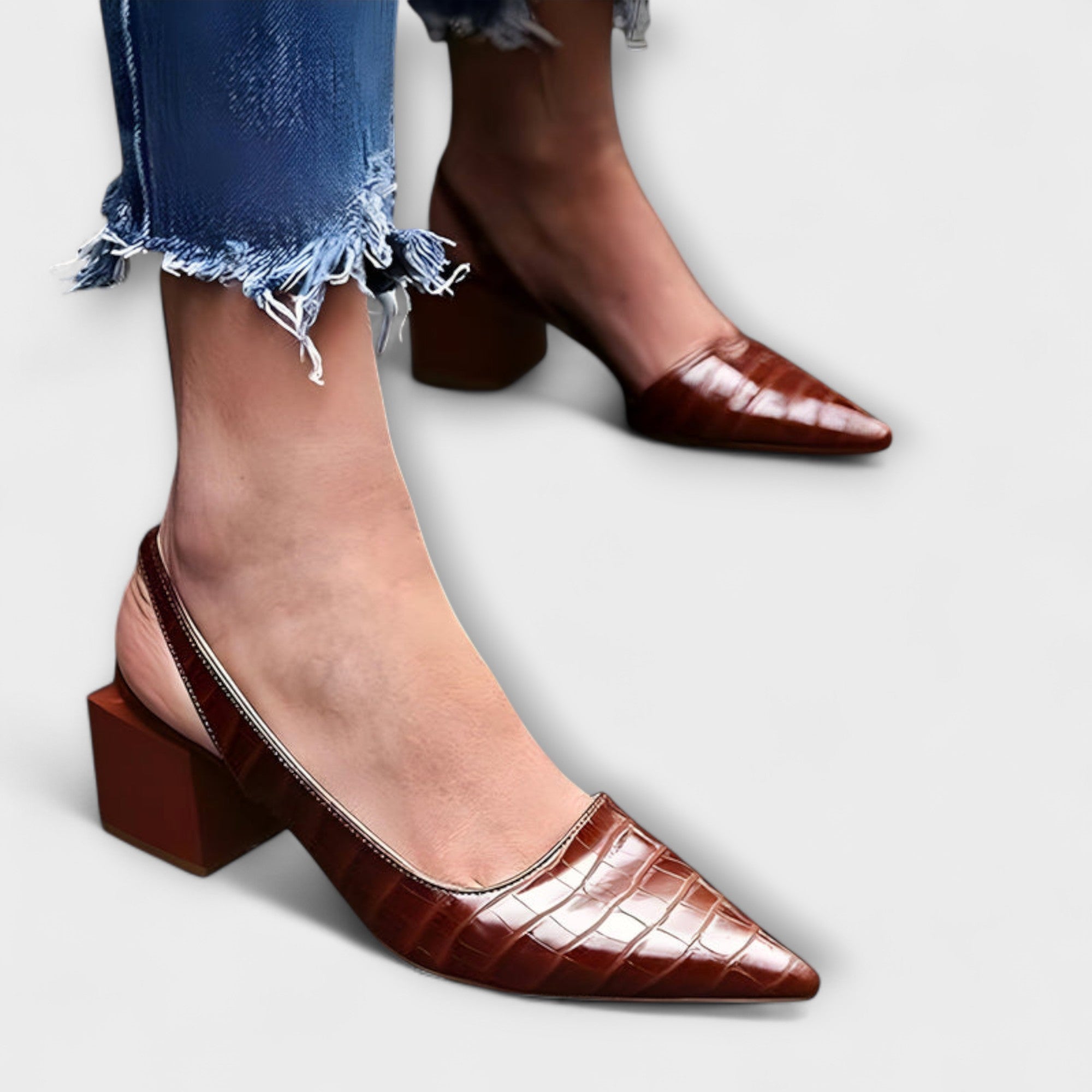 Isabel - Zapatos de tacón Catherine con suela cómoda