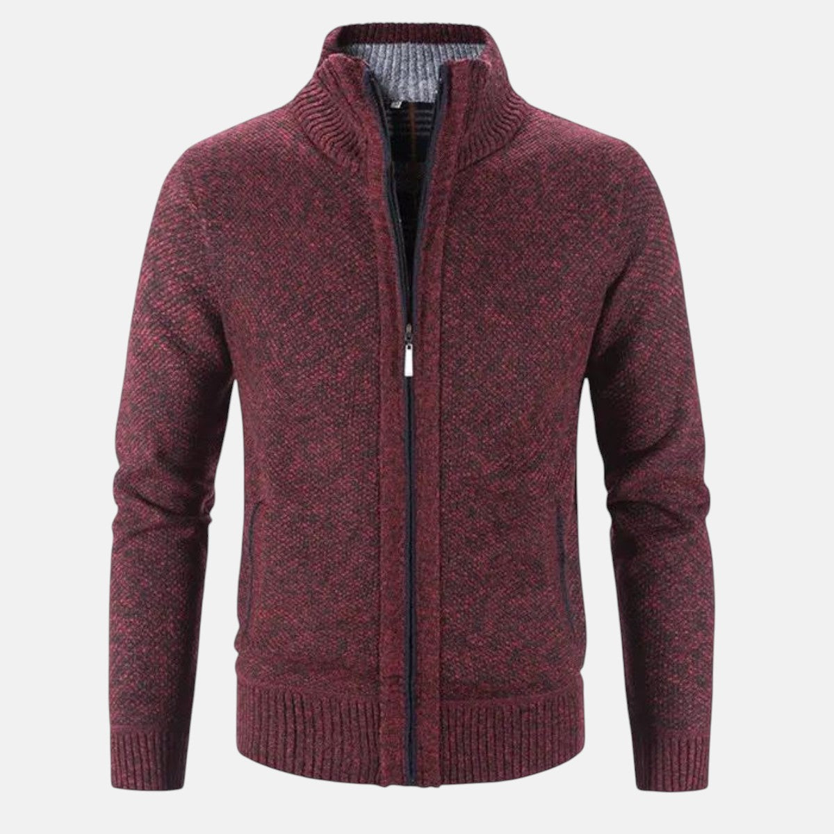 Ramiro | Cárdigan Estructurado con Cuello Alto