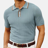 Raúl | Polo con Cuello Rayado