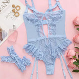 Rosa - Body sexy con encaje