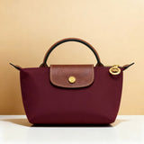 Elaine | Bolso Le Pliage Mini, Burdeos 