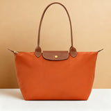 Longchamp | Bolso grande Le Pliage, Naranja