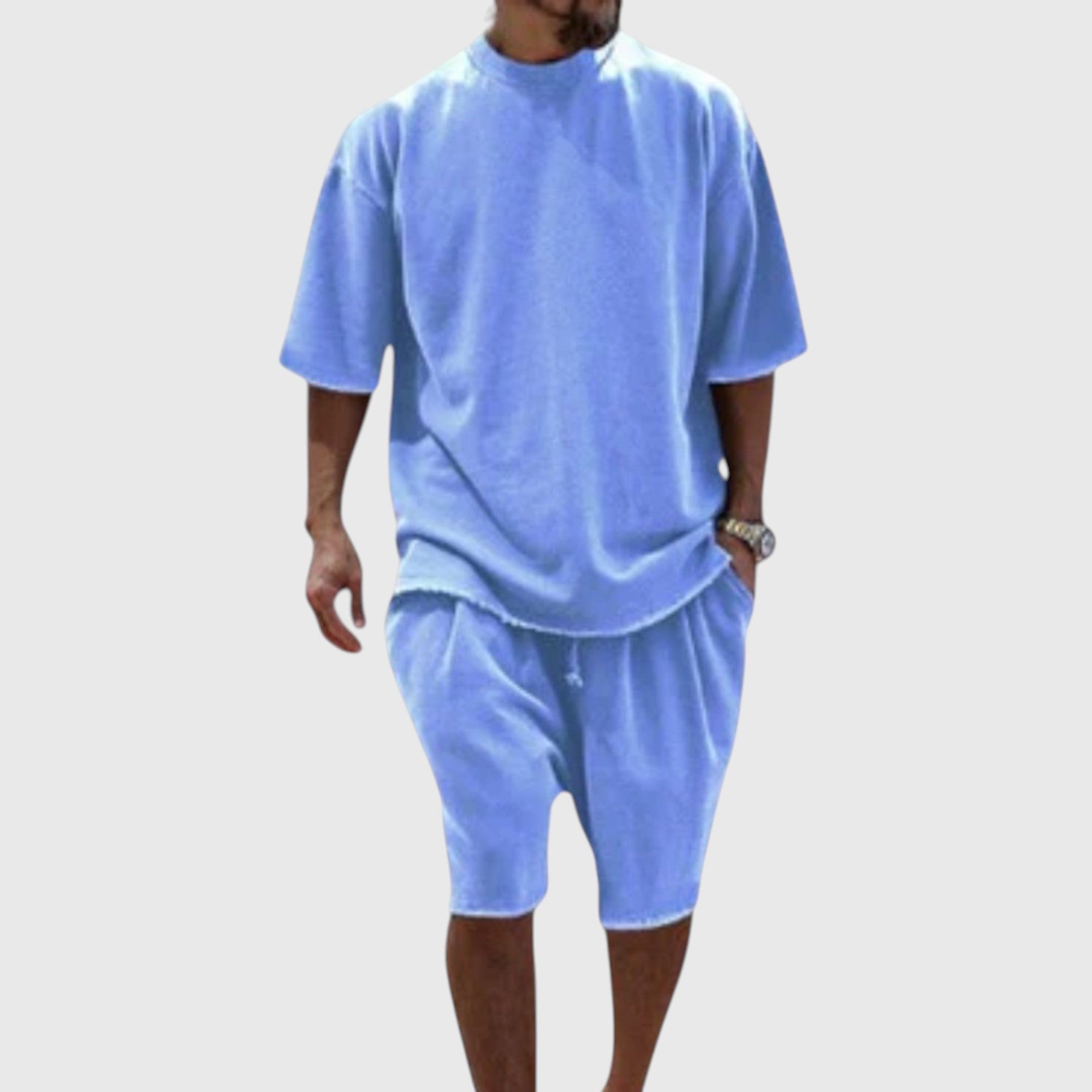 Mateo | Conjunto de camiseta y pantalón corto casual