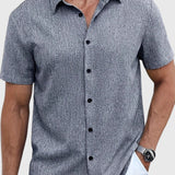 Juan | Camisa ligera de manga corta en mezcla de lino