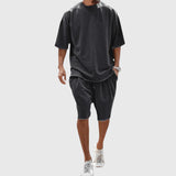 Mateo | Conjunto de camiseta y pantalón corto casual